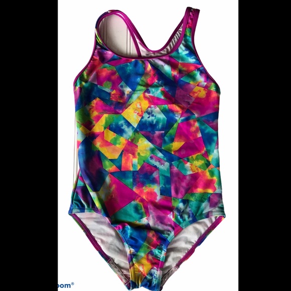 Speedo Other - Girls Speedo tie dye Racer back 10